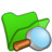 Folder green explorer Icon